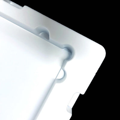 Forma e tamanho personalizáveis -Blister White PS Blister Turnover Tray para componentes eletrônicos