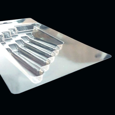ISO9001 ISO14001 Embalagens em bolhas de PET transparente e selante para produtos de cuidados pessoais