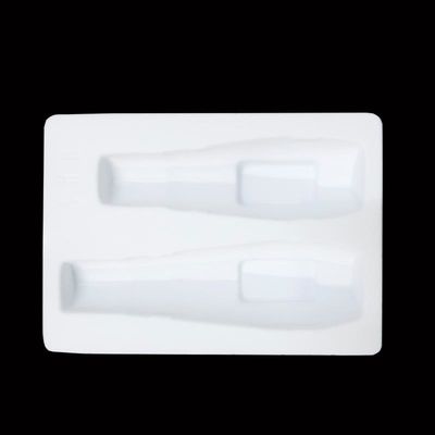 Caixa de PVC branco personalizada MOQ 10000 PCs para embalagem personalizada de conjunto de cuidados com a pele