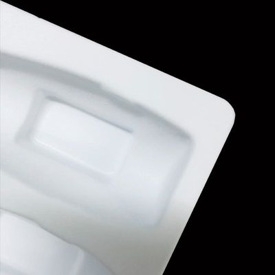 Caixa de PVC branco personalizada MOQ 10000 PCs para embalagem personalizada de conjunto de cuidados com a pele