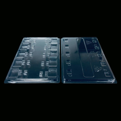 SH-0174 ODM Embalagem de plástico PET robusta e transparente Blister Tray com tampa 7 dias úteis