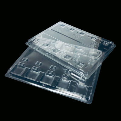 SH-0174 ODM Embalagem de plástico PET robusta e transparente Blister Tray com tampa 7 dias úteis